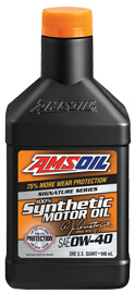 AMSOIL Signature Series 0W-40 Synthetic Motor Oil